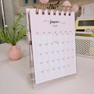 Calendário de Mesa Pequeno (A6)