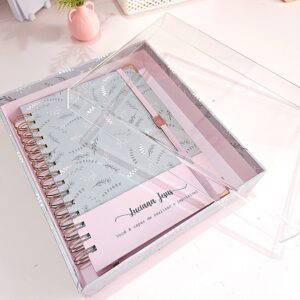 KIT CAIXA + CADERNO PERSONALIZADO A5