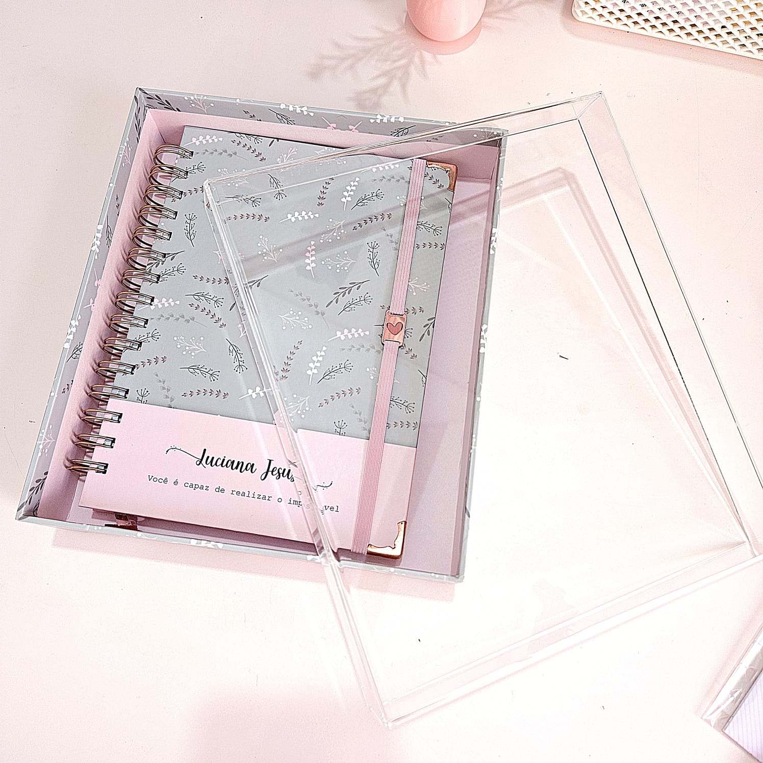 KIT CAIXA + CADERNO PERSONALIZADO A5 - Imagem 5