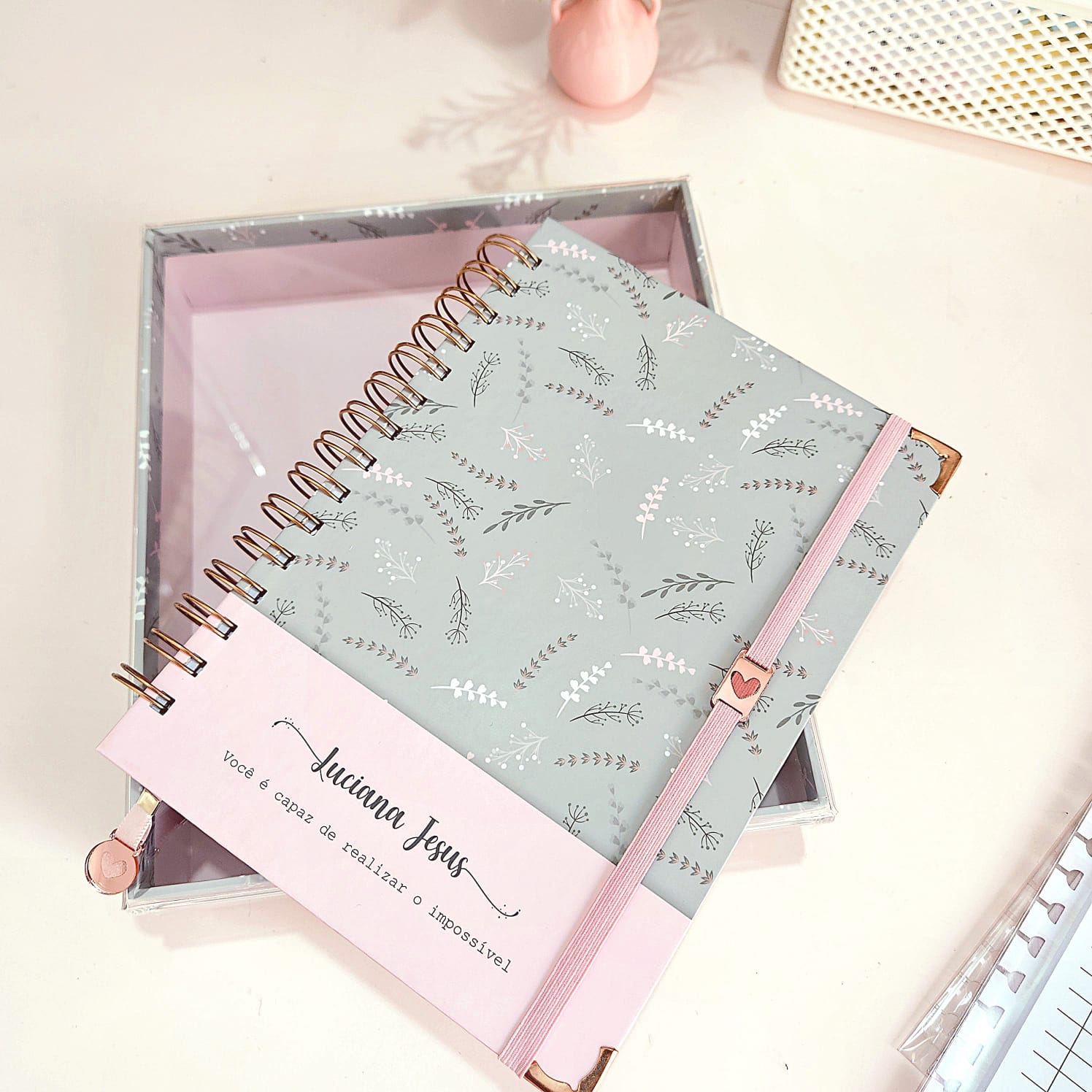 KIT CAIXA + CADERNO PERSONALIZADO A5 - Imagem 8