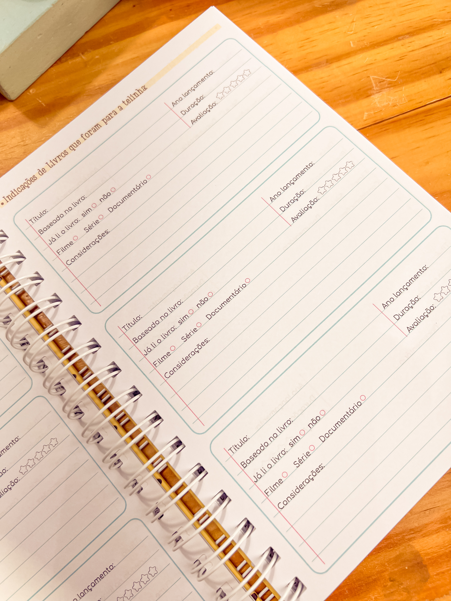 Caderno de Leitura – Organize e registre suas leituras - Imagem 13