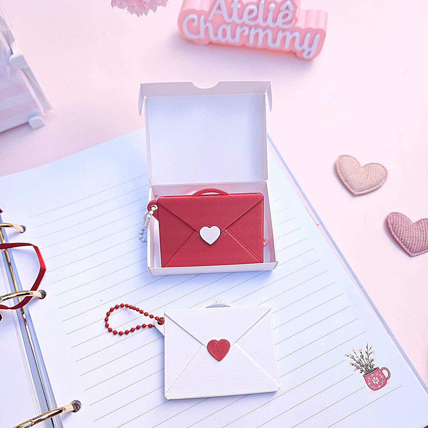 Chaveiro Carta Personalizado com Foto - Imagem 6