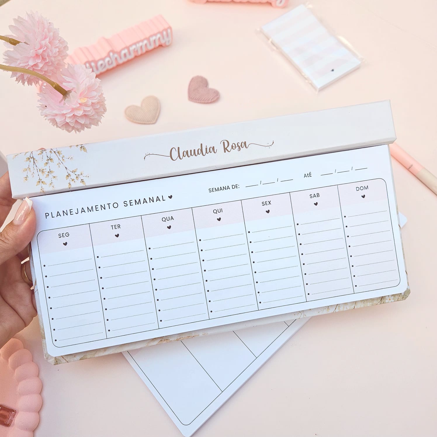 Planner Semanal Teclado